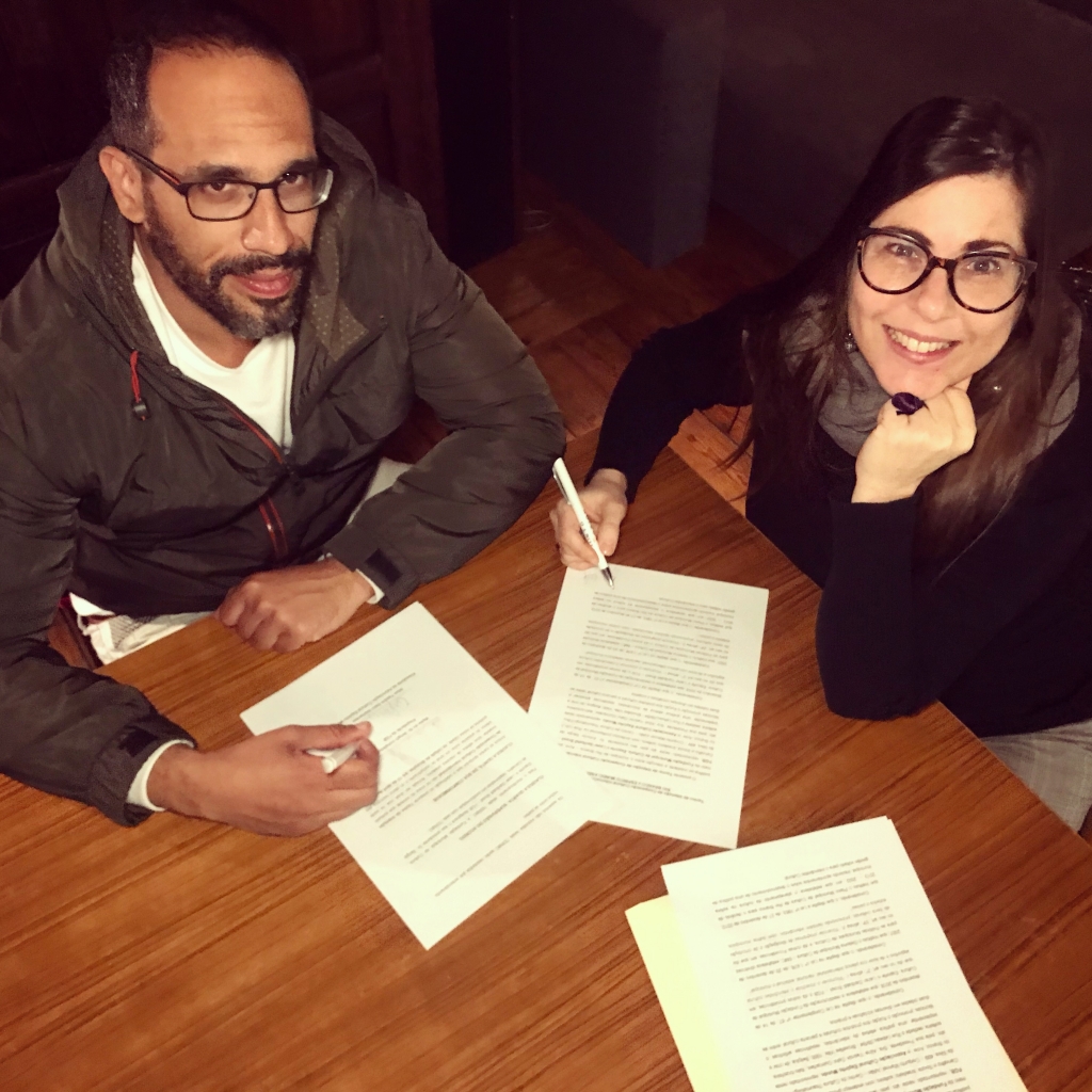 Sergio de Carvalho e Aline Yasmin